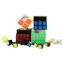 3x3x3 4x4x4 ПВХ Волшебная головоломка куб твист обучения Развивающие Игрушечные лошадки для Детский подарок мозг тестер migico Кубо магии S Cube