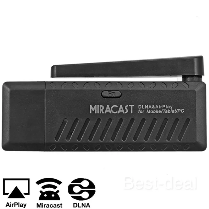 HI763 WIFI Display Dongle Adapter Miracast DLNA AirPlay Wireless for Android Smartphone Tablet iPhone iPad | Электроника