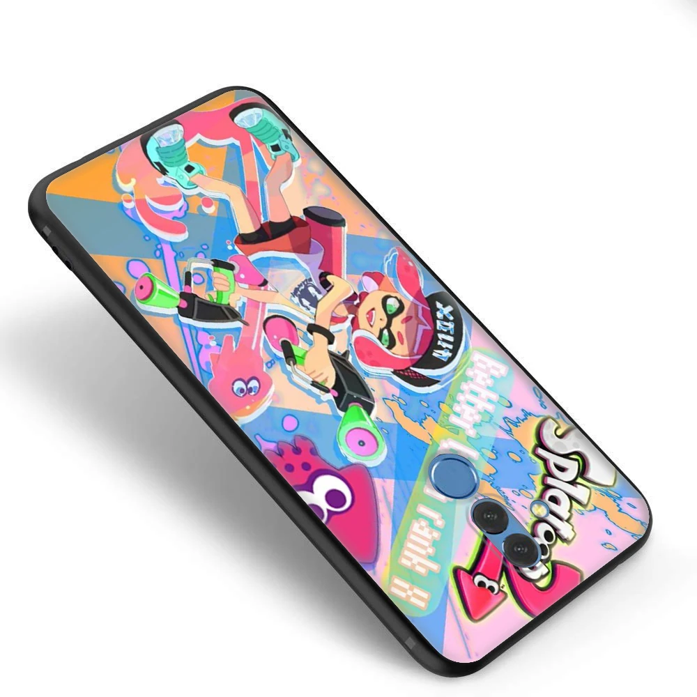 Lavaza красочный Wall art мультфильм Splatoon 2 Чехол для Huawei P8 P9 P10 P20 P30 Y6 Y7 Y9 Lite Pro P Smart Nova 2i 3i мини