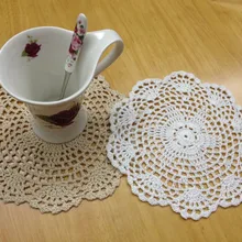 Новое поступление хлопок потертый шик винтажный вид Вязаные Салфетки Свадебные украшения бар/Кухонные принадлежности 24 шт./партия