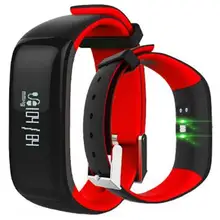 P1 Bluetooth Умный браслет Артериального Давления монитор Сердечного Ритма Смарт-браслет фитнес смарт браслет для ios android pk mi band 2