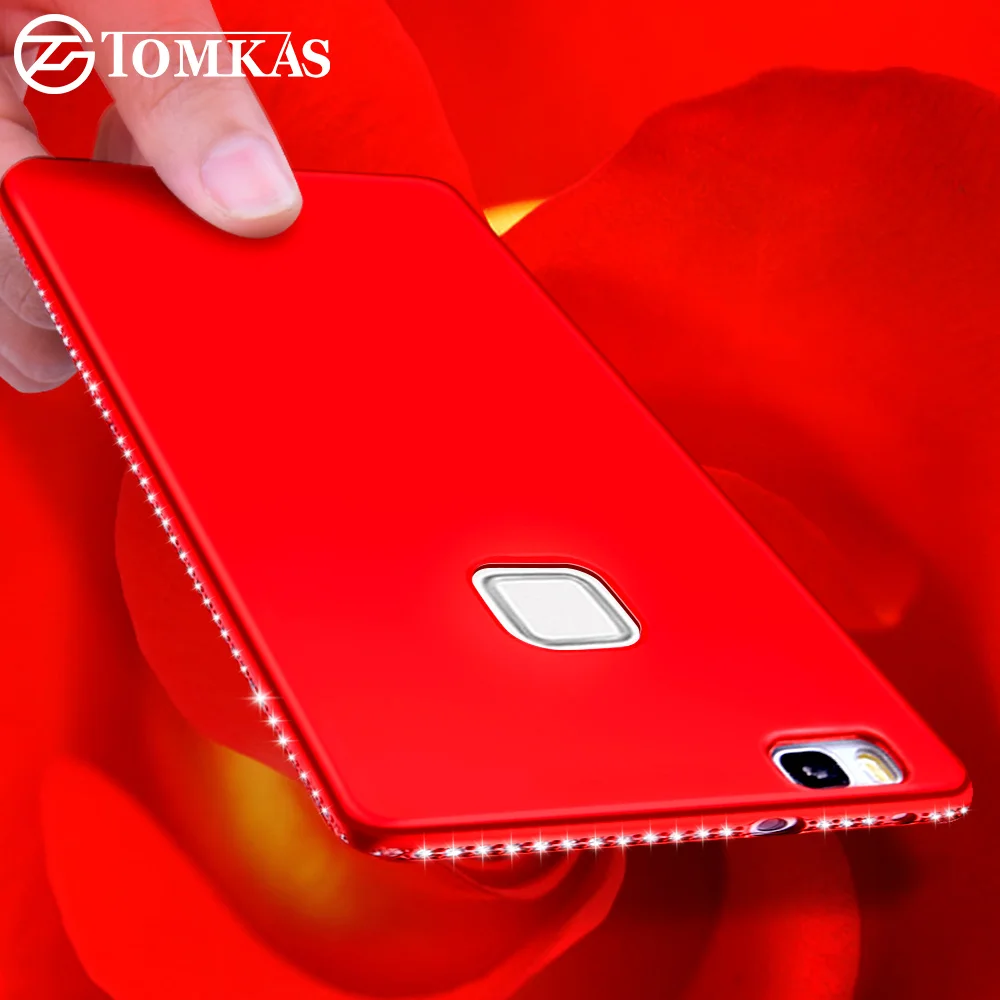 TOMKAS Блестящий силиконовый чехол для huawei P20 Lite Чехлы P10 TPU телефона P8 P9 2017 |