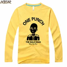 Hot-sale Japanese Anime One Punch The Bald Man Saitama T Shirts for Men and Women Funny Cartoon T-shirts Cotton Plus Size S-3XL