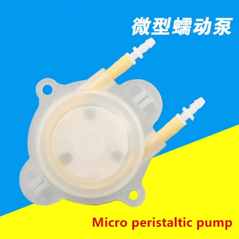 

12V/24V DC slow flow gear reduction peristaltic pump
