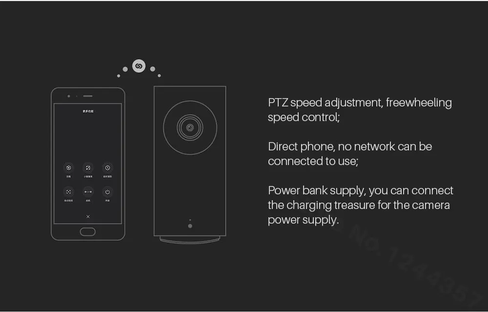 Xiaomi Mijia dafang smart 1080P wifi IP Cameras 120 Degree wide angle IR Night Vision cam wireless app control For Android IOS (11)