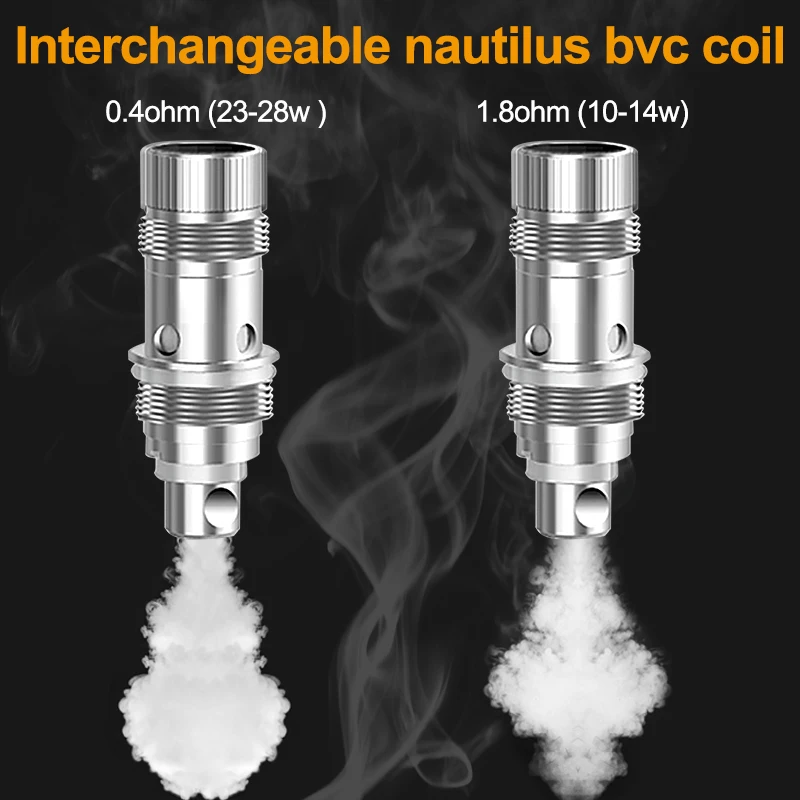 5 шт./лот Aspire Nautilus 2S Vape катушка 0.4ohm/1.8ohm BVC замена электронных сигарет катушки для Nautilus 2S Танк испаритель Атомайзеры