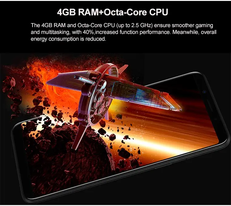 OPPO A83 4GB RAM 32GB ROM Helio P23 MTK6763T 2.5GHz Octa Core 5.7 Inch Full Screen Android 7.1 4G LTE Smartphone