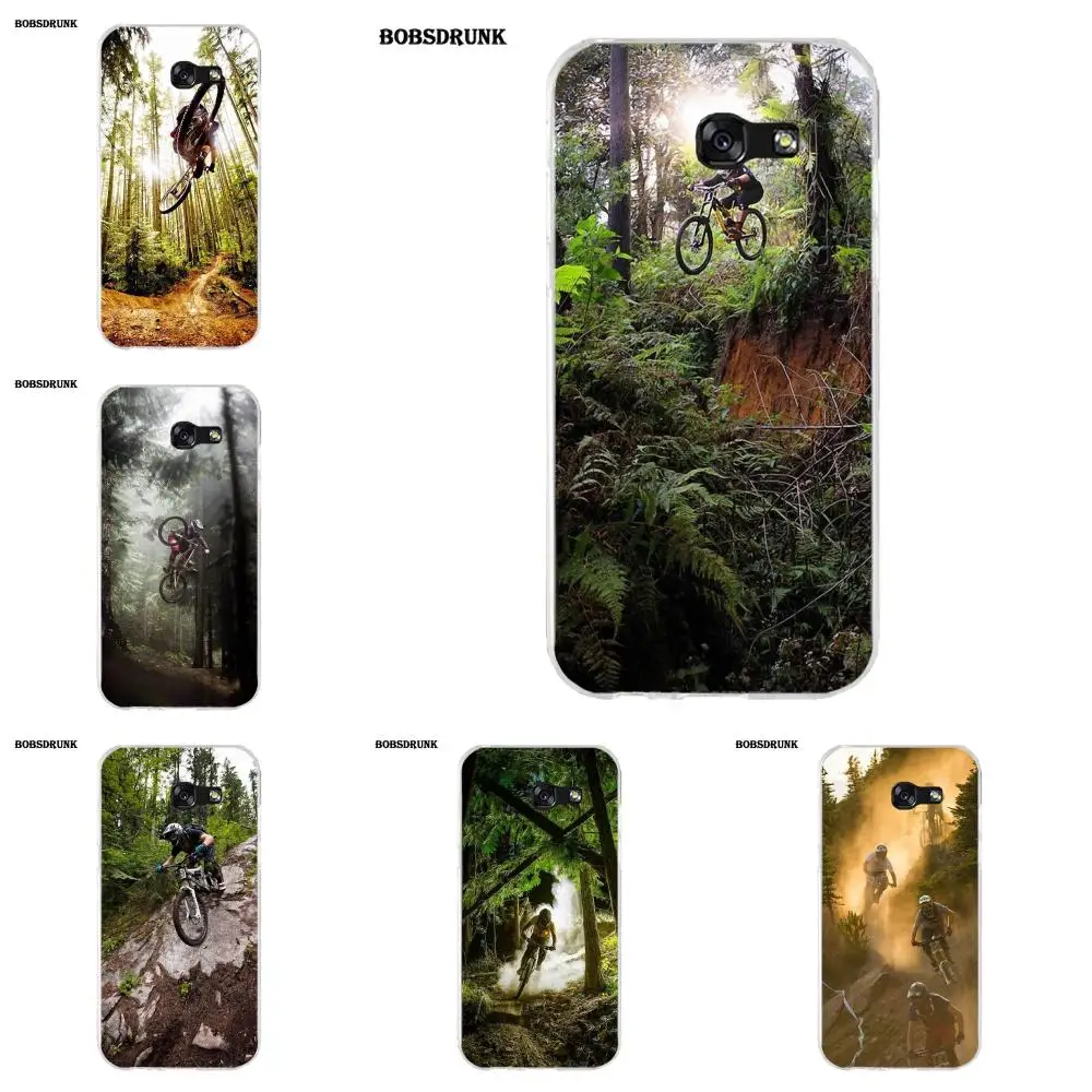 

EJGROUP Soft TPU Cell Phone Case Downhill Biking Freeride For Samsung Galaxy A3 A5 A7 J1 J2 J3 J5 J7 2015 2016 2017