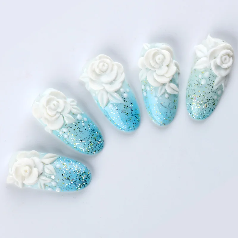 Nail Art Acrylic Liquid Powder Nail Polymer DIY Fake Tips Builder Sculpture Nails Polish Manicure Women Manicure Tool