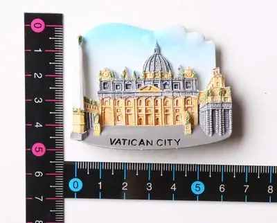 

Roman city of Vatican Travel resin refrigerator stickers
