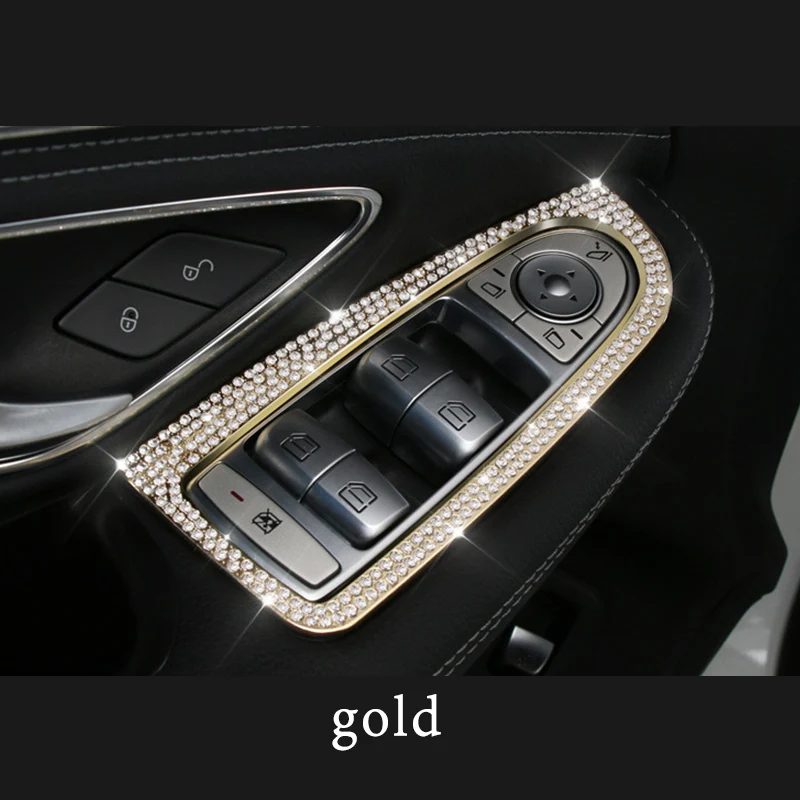 

For Mercedes benz class C w205 amg c63 glc x253 c253 coupe Door lift ring decoration class Zinc alloy accessories