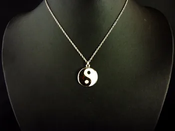 

tai chi Changing Color Necklace Mood necklace Emotion Feeling Temperature Pendant necklace 240pcs