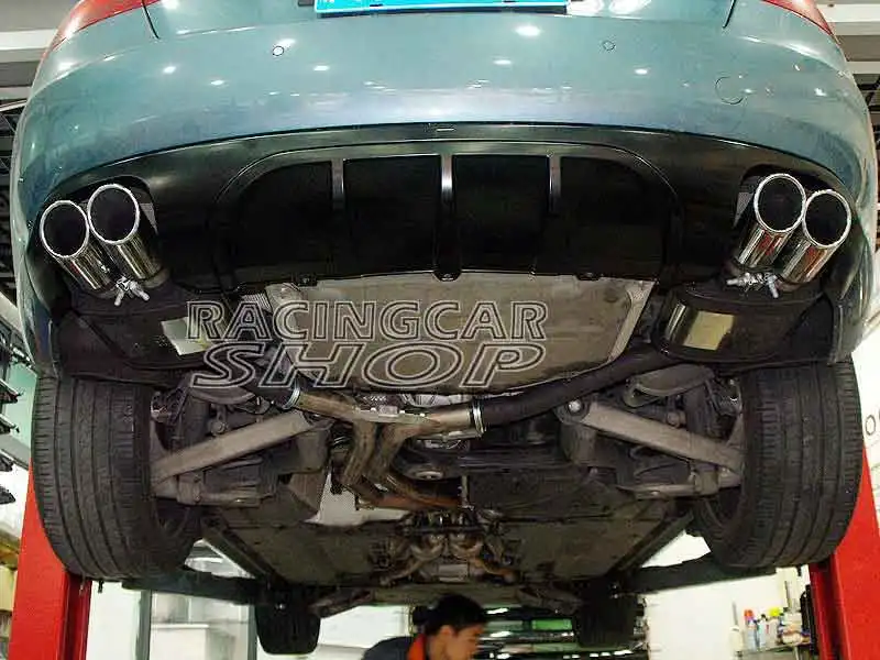 A STYLE REAR DIFFUSER QUAD EXHAUST FOR AUDI A5 COUPE 2008-2011