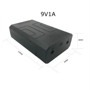 

9V1A AC to DC Mini Adapter Uninterrupted Power Supply UPS Provide Emergency Power Backup to CCTV Camera with Battery Built-in