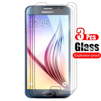 3 Pcs Per Samsung Galaxy S6 Temperato Protezione Dello Schermo di Vetro Per Samsung Galaxy S6 G920F G9200 Pellicola di Vetro Di Protezione 9 H