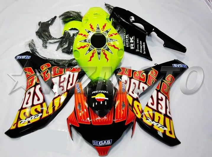 

Full Injection Mold New ABS Plastics Fairings kits Fit For Honda CBR1000 CBR1000RR 08 - 11 2008 2009 2010 2011 cool Hot sales