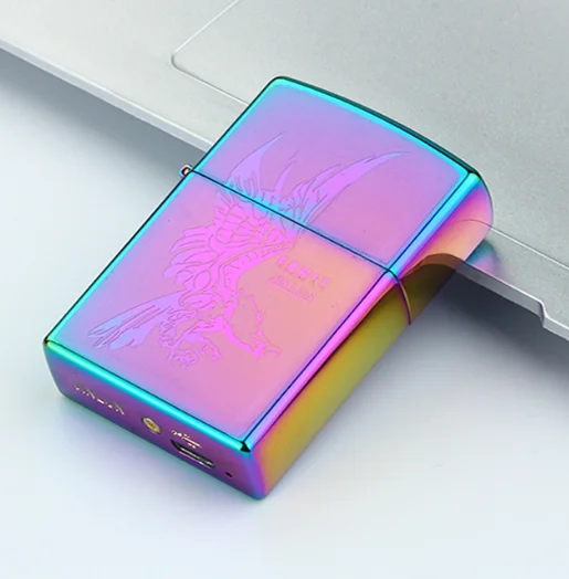 Ветрозащитный сигаретный индикатор мощности Blu Ray с зарядкой от USB индукционный
