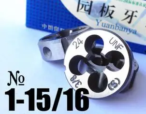 

Free shipping of 1PC Alloy steel made 1-15/16"-16 UN Die Threading Tools Lathe Model Engineer Thread Maker