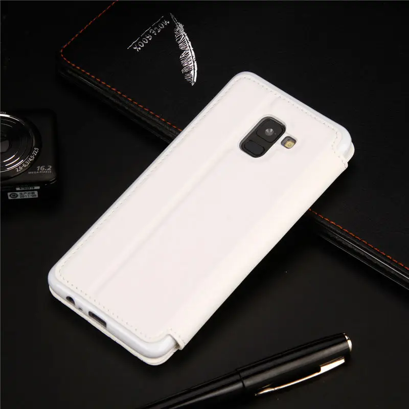 BELIAL Phone Cases for Samsung Galaxy A8 2018 Case Wallet Card Luxury Flip Cover for Samsung A8 2018 Case Leather Bling Diamond (8)