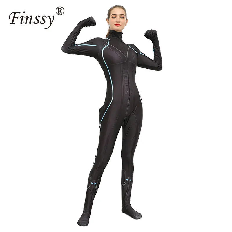 Avengers Endgame Black Widow Cosplay Costume Women Halloween Carnival Costumes Avengers 4 Natasha Romanoff Black Widow Jumpsuit