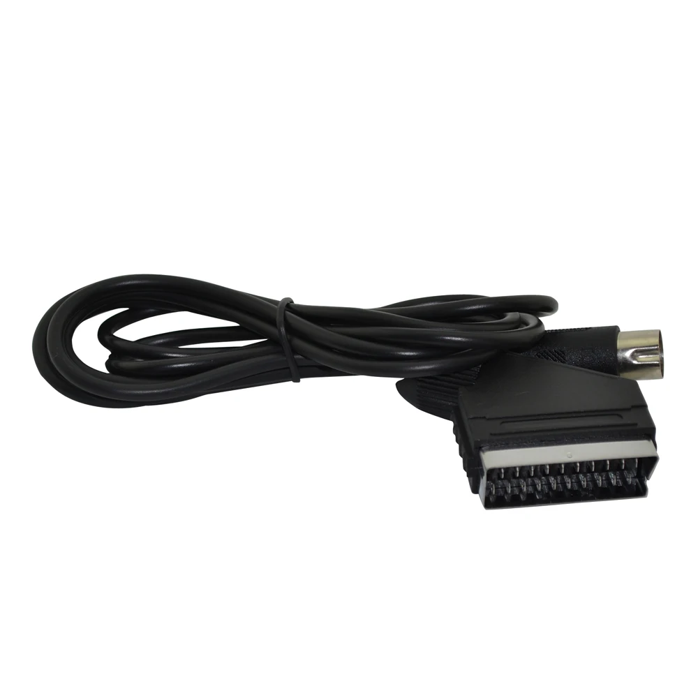 50 шт. много RGB Sacrt кабель для Мега Драйв AV шнур для Genesis 1 поколения PAL консоли C- pin/V-Pin PAL/NTSC Plug