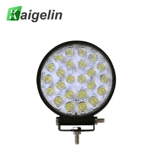 Свет автомобиля бар 72 Вт 12 В 7200LM 24*3 Вт IP67 Spotlight для грузовик внедорожник лодках Охота Рыбная ловля Worklight Наружное освещение
