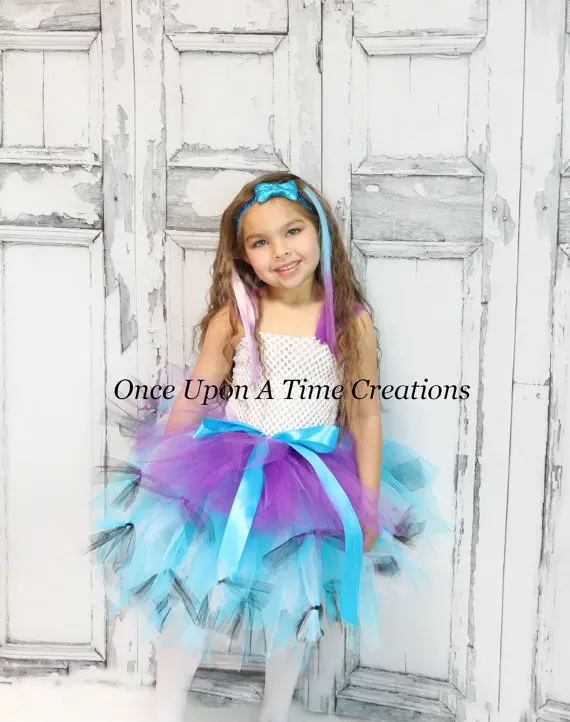 

Rainbow Cake Dress Birthday rainbow Prop Halloween Costume Little Girl Tutu Dress Funking Girls Dresses princess wedding dress