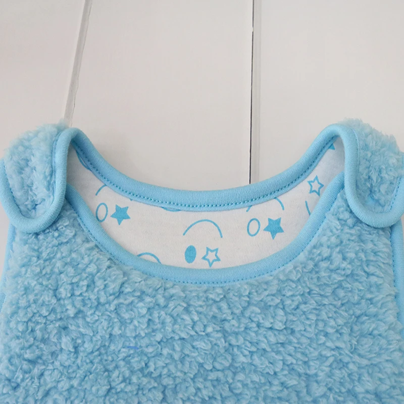Little Q Baby/осенне зимние спальные сумки для малышей Детская Хлопковая одежда на