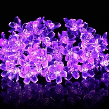 

5M/10M LED Sakura Light Christmas Garland String Fairy lights for Garden Xmas Tree Decoration New Year