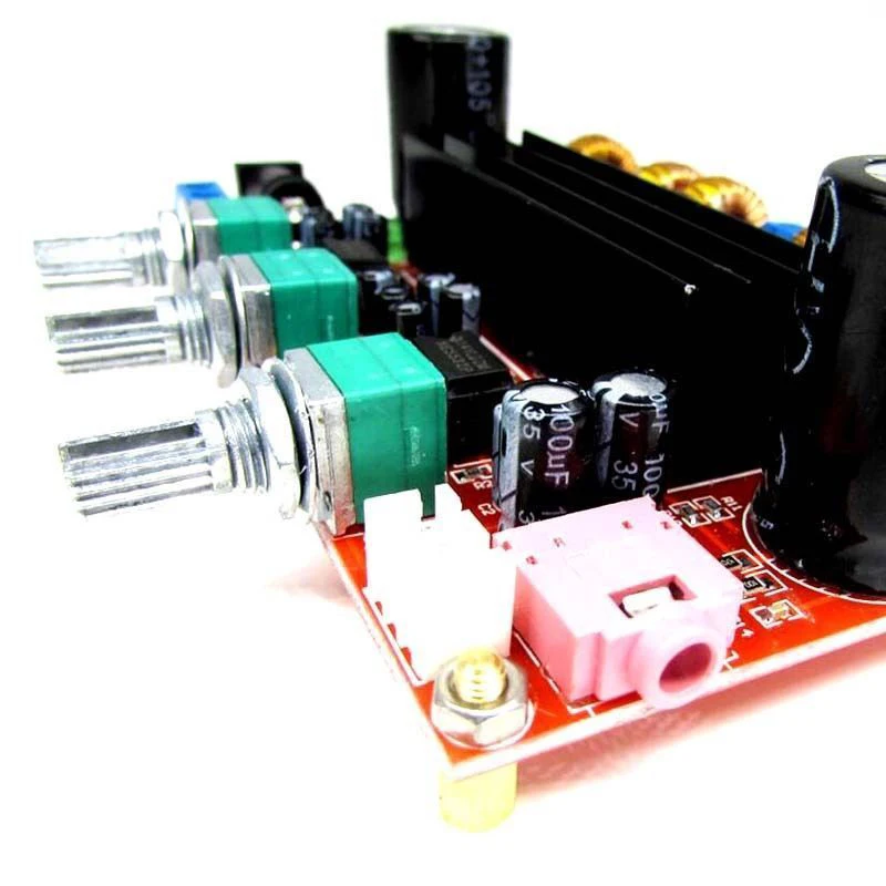 TPA3116D2 Speaker Amplifier Board 2.1 Channel High Quality Digital Subwoofer Power AMP Board 50Wx2+100W For Audio