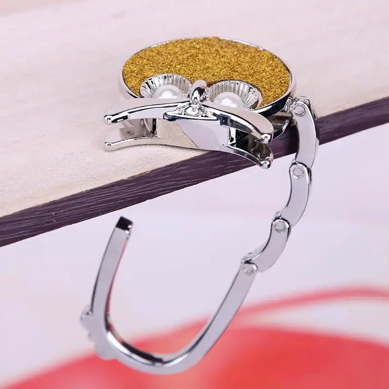 

Eagle Frog Folding Purse Handbag Hanger Hook Holder Portable Bag Support Hook Table Home Decor Zinc Alloy