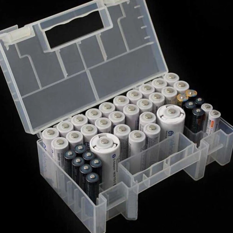 

Plastic Battery Storage Box Case/Organizer/Holder/Container for AAA AA Battery