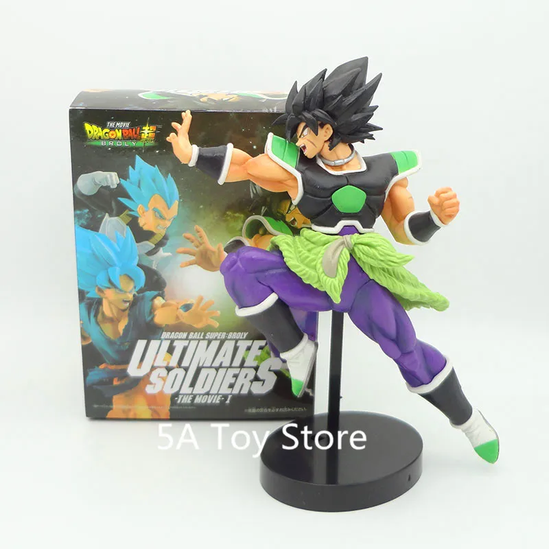 Dragon Ball Super Ultimate Soldiers Super Saiyan Broly Action Figure 22cm Action Figures Tv Movie Video Games