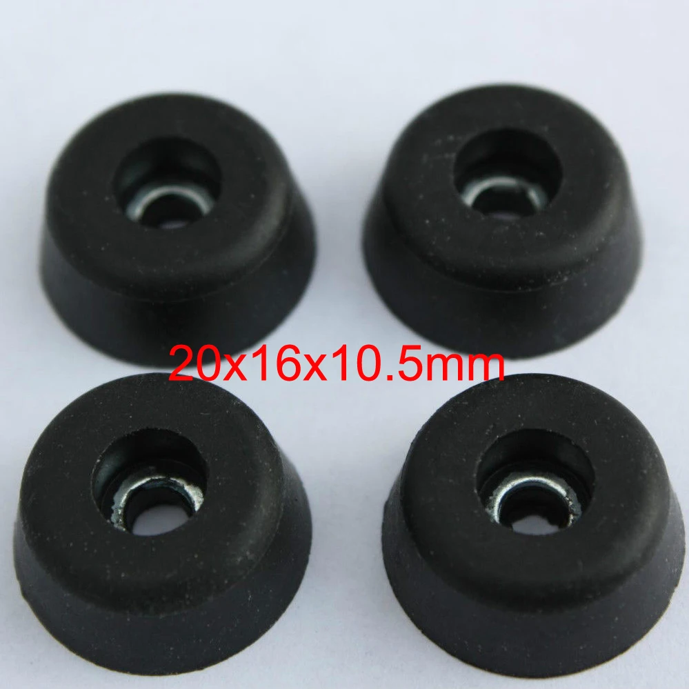 Furniture Mat Table Chair Leg Cover Caps Feet Rubber Pads Floor Protector 20x16x10.5mm |