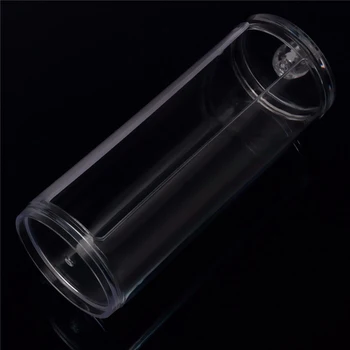 

High Quality Transparent Container Storage Case Makeup Cotton Pad Box Paper Wipe Plastic Storage Box