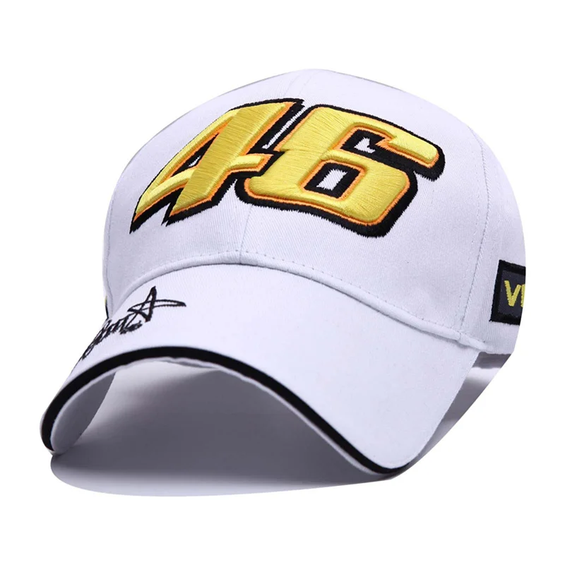 

VORON cotton Baseball Cap Wholesale Rossi 46 Embroidery Snapback Cap Hat Motorcycle Racing Caps VR46 Sport Hat for Men Women