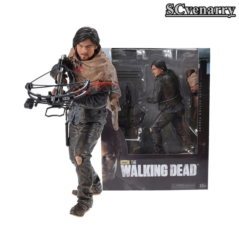 The Walking Dead Daryl Dixon PVC Figure Collectible Model Toy 10inch 25cmin Action & Toy