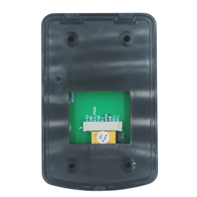 125Khz RFID Keypad Access Control System Device Machine RFID Card Reader Door Lock System 1000 user Keyfobs Cover 1000 users 6