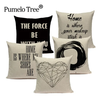 

Nordic style home decor pillow cover 45Cmx45Cm Square Home Decor 3D Cushion Cover one side print custom throw pillows