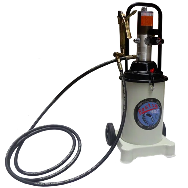 13L capacity high pressure butter machine, pneumatic roller lubricator, multipurpose grease gun