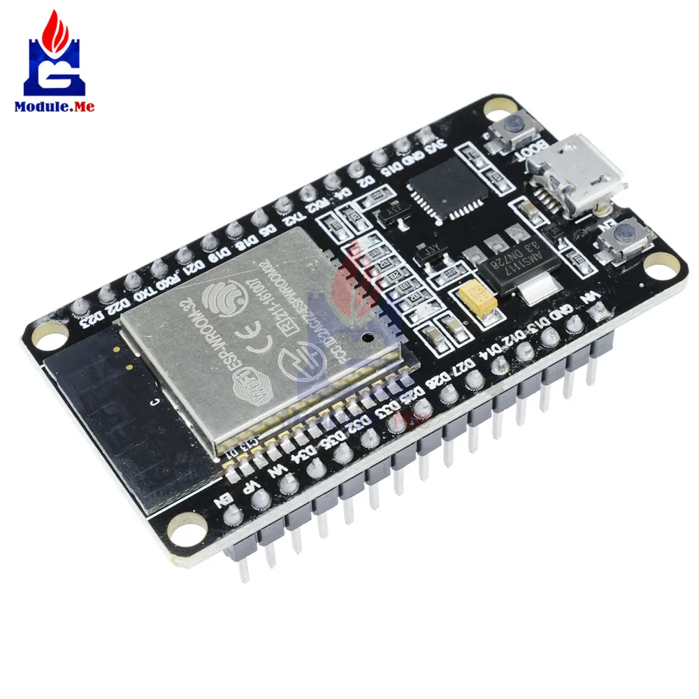 ESP32S ESP-32S ESP32 ESP-32 CP2102 беспроводной WiFi Bluetooth макетная плата Micro USB двухъядерный усилитель мощности фильтрующий модуль