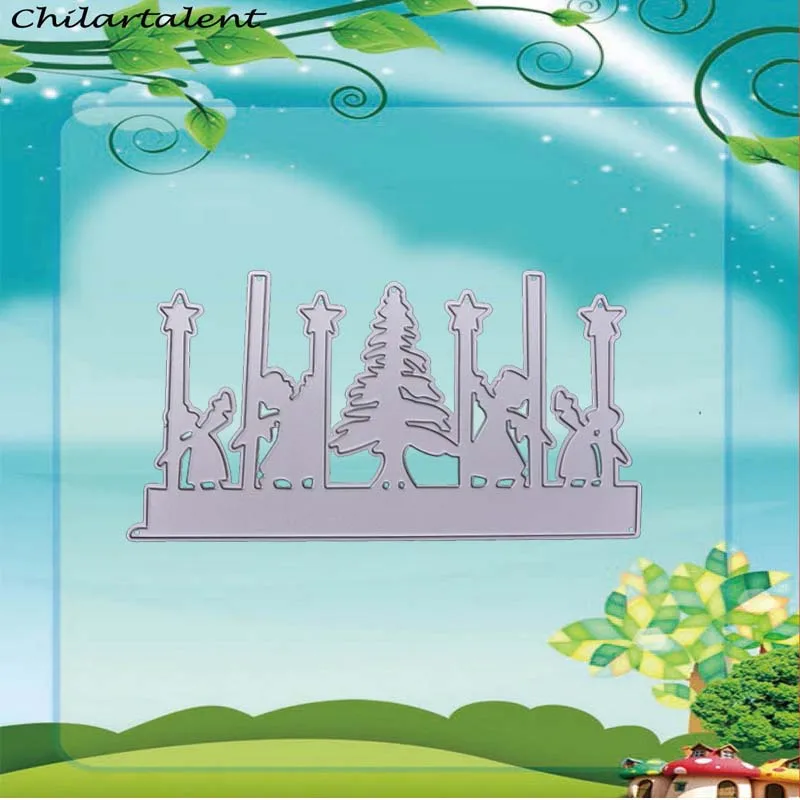 

DIES SCRAPBOOKING Christmas tree Metal Cutting Dies Craft Embossing Stamps New Stencil Template envio gratis cut for card making