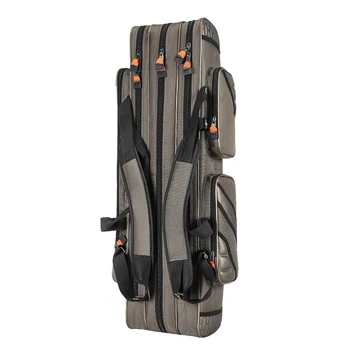 

TOP!-Outdoor 3 Layer Fishing Bags Waterproof Fishing Tackle Bag Fishing Rod Bag Pole Bags Storage Case Carp Fishing Tackle