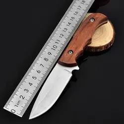Фиксированным лезвием Ножи Нержавеющая сталь 7CR13MOV Охотничьи ножи выживания Ножи для шашлыков и кожаный оболочка sdiyabeiz