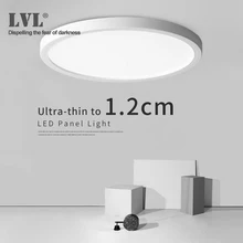 Ha condotto la Luce di Pannello 6W 9W 13W 18W 24W di Superficie del Soffitto Da Incasso AC85-265V Rotonda Lampada Da Soffitto per Illuminazione Domestica Dell'interno