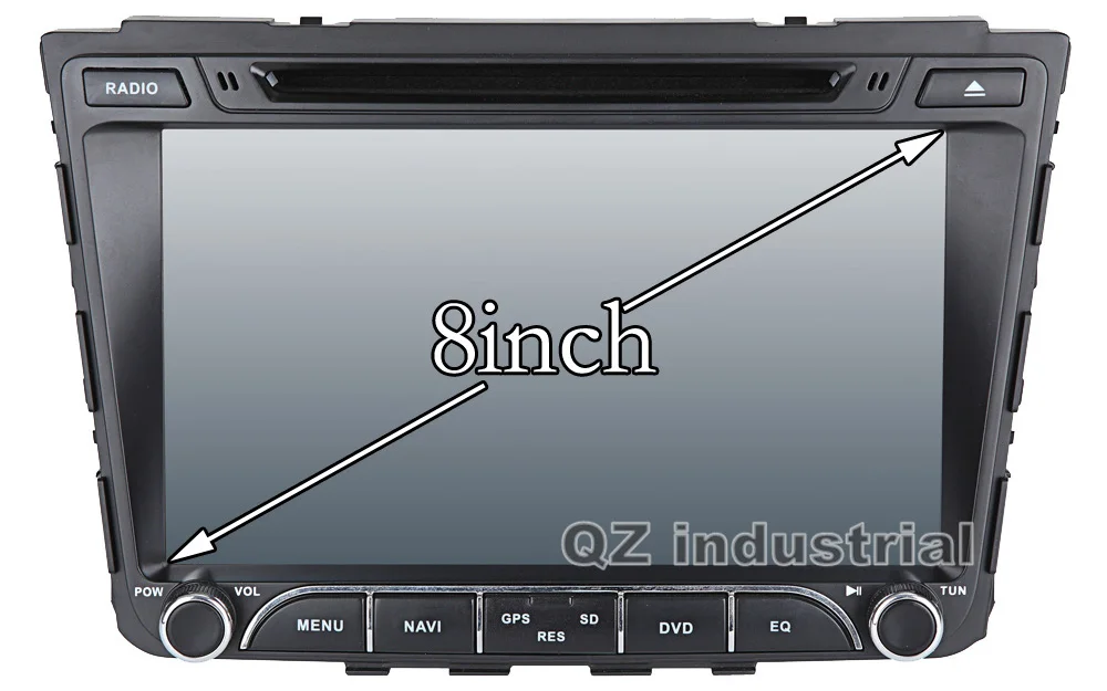 Perfect QZ industrial HD 8" Android 8.1for Hyundai Creta IX25 2014-2017 Car DVD player with 3G 4G WIFI GPS Radio BT Navigation RDS Map 2
