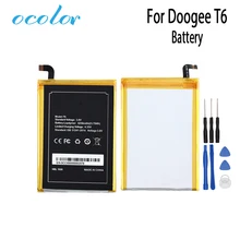 Ocolor Для Doogee T6 Замена батареи 6250 mAh Для Doogee T6 смартфон++ Инструменты