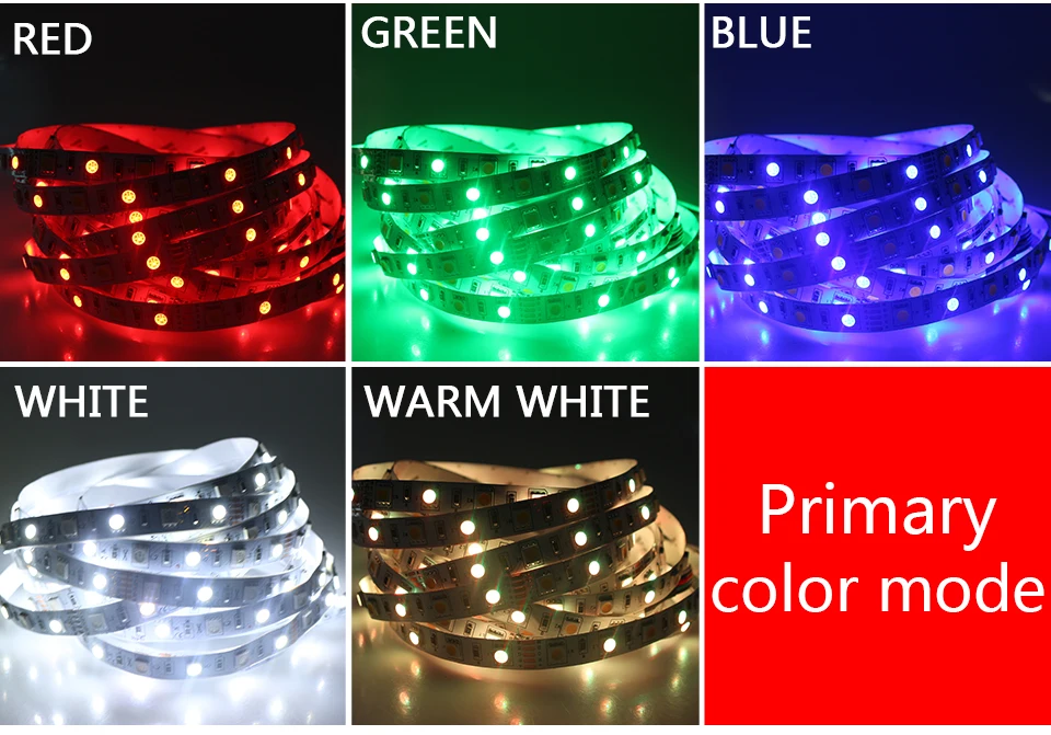 RGBW 5050 LED Strip lamp (4)