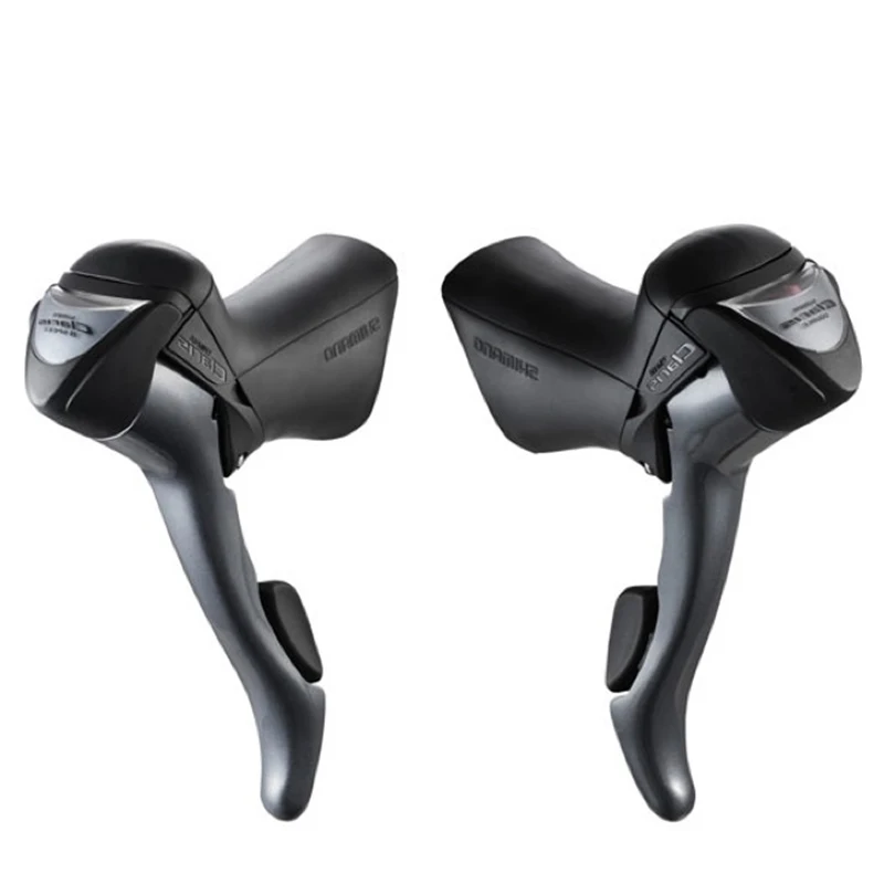 SHIMANO CLARIS ST 2400 2x8 16 ثانية ثانية سرعة شيفتر عتلات الطريق الدراجة دراجة أجزاء تشمل الكابلات الداخلية SHIMANO CLARIS ST 2400 2x8 16 ثانية ثانية سرعة شيفتر عتلات الطريق الدراجة دراجة أجزاء تشمل الكابلات الداخلية