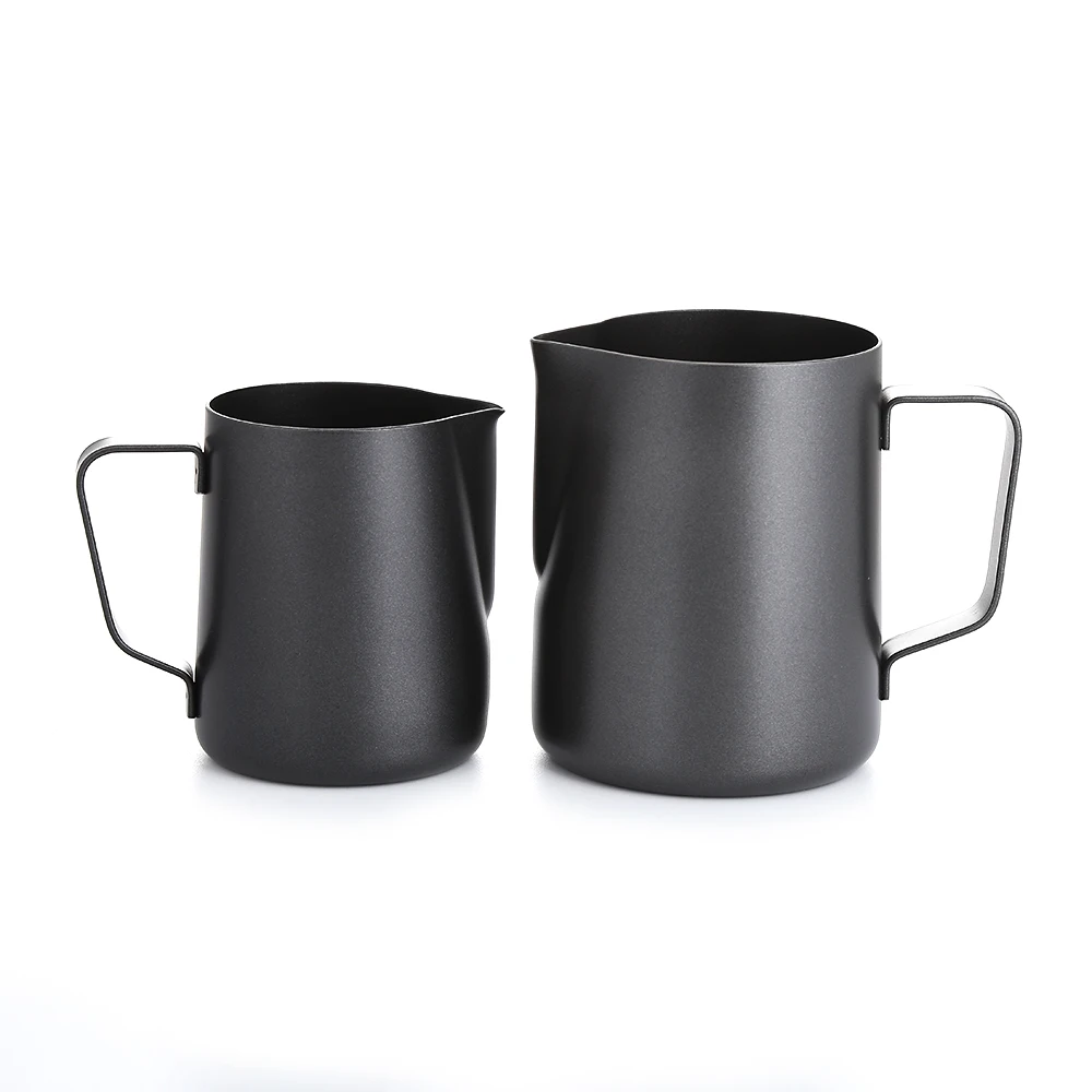

Realand 10/20oz 18/8 Stainless Steel Espresso Latte Art Coffee Milk Frothing Pitcher Steaming Milk Jug Foam Container